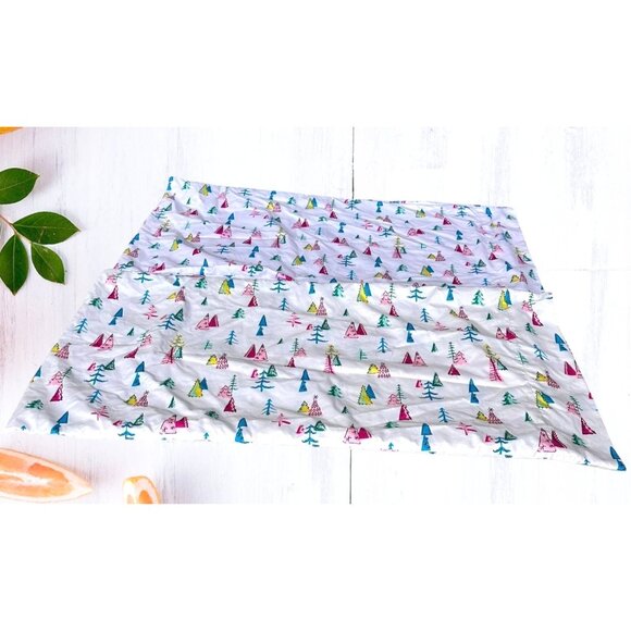 Modern Southern Home Christmas Tree Pillowcases King White 19 in W 38 in… - Picture 7 of 12